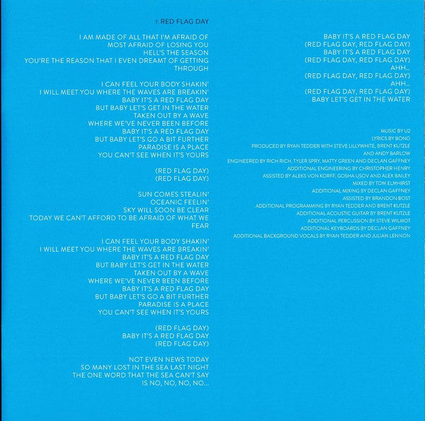 U2 -Songs Of Experience