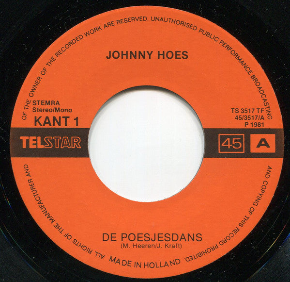 Johnny Hoes -De Poesjesdans