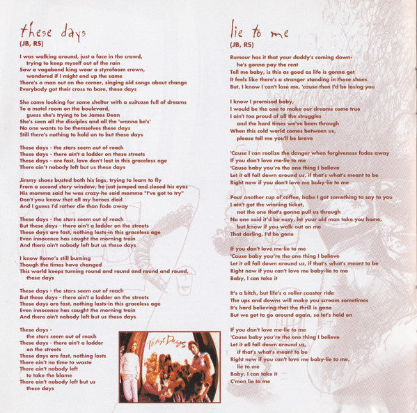 Bon Jovi - These Days