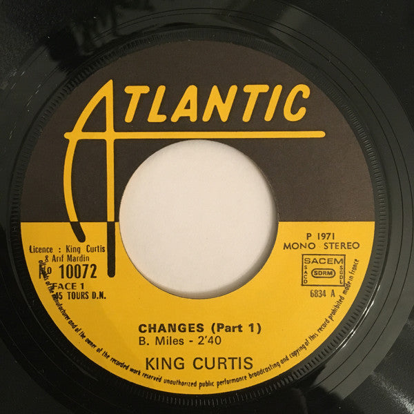 King Curtis -Changes