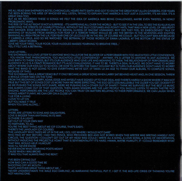 U2 -Songs Of Experience