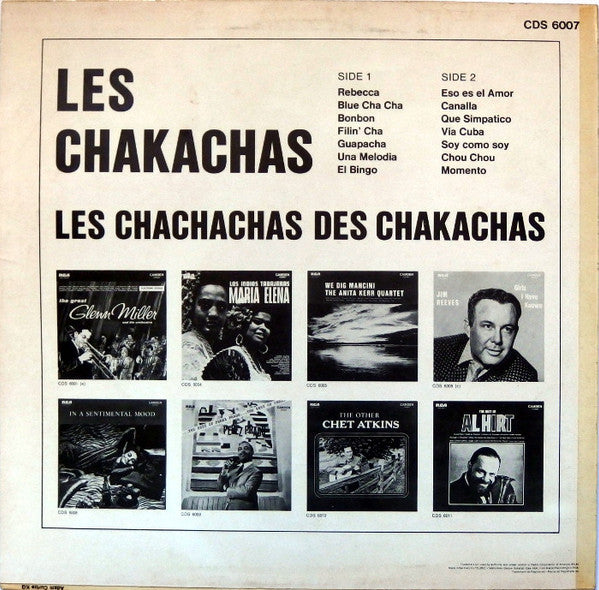 Les Chakachas* -Les Chachachas Des Chakachas