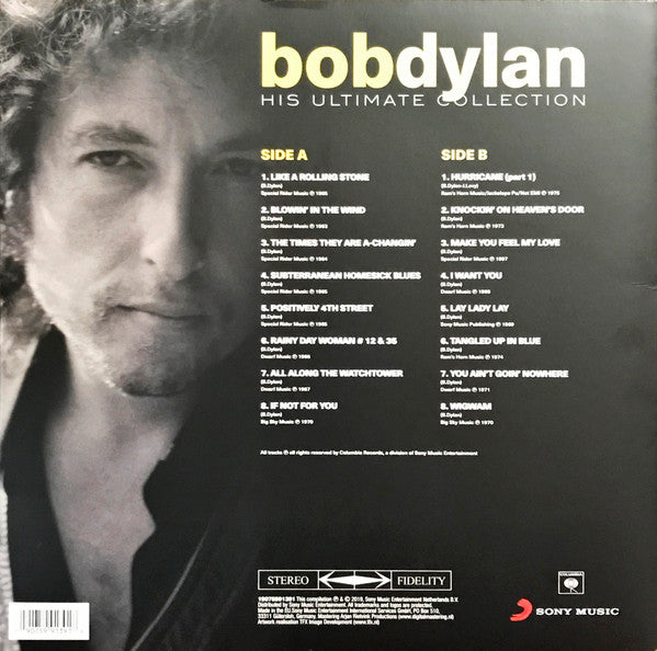 Bob Dylan - His Ultimate Collection