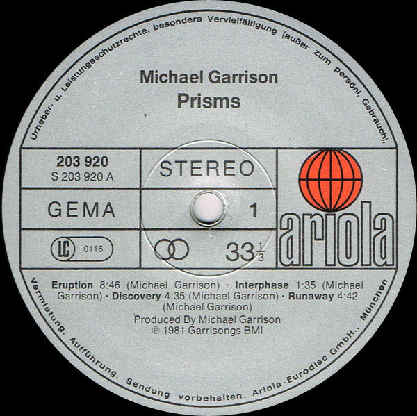 Michael Garrison -Prisms