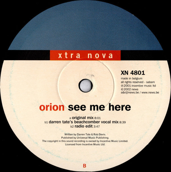 Orion -See Me Here