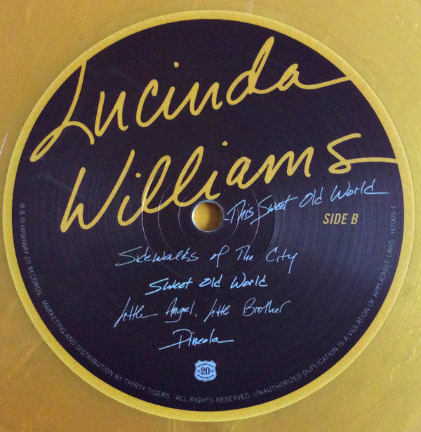 Lucinda Williams -This Sweet Old World