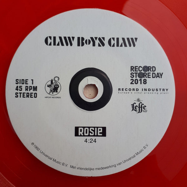 Claw Boys Claw -Dot Dot Dash + Waiting For The Sun (At Home) / Rosie