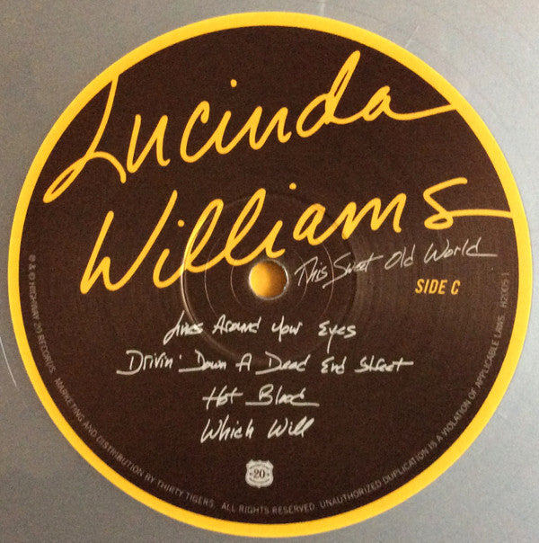 Lucinda Williams -This Sweet Old World