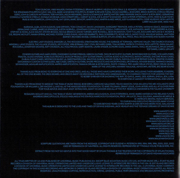 U2 -Songs Of Experience