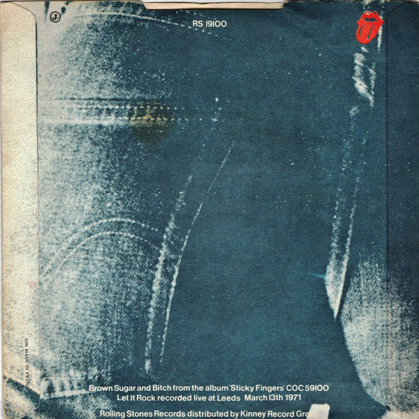 The Rolling Stones -Brown Sugar / Bitch / Let It Rock