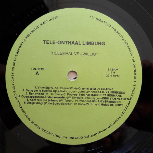 Various - Helemaal Vrijwillig!