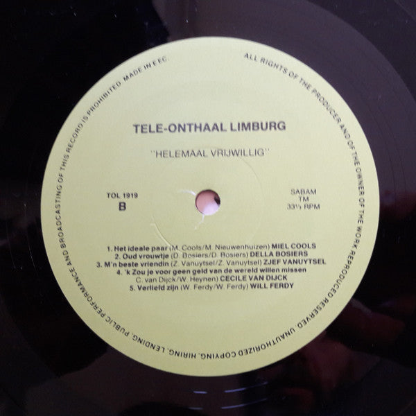 Various - Helemaal Vrijwillig!