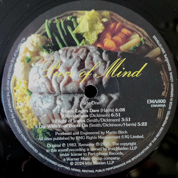 Iron Maiden -Piece Of Mind