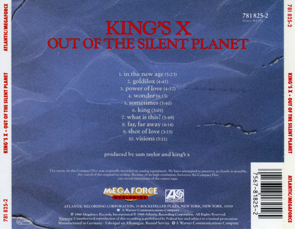 King's X -Out Of The Silent Planet
