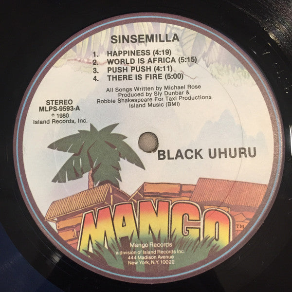 Black Uhuru - Sinsemilla
