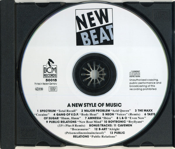 Various -New Beat - A New Style Of Music