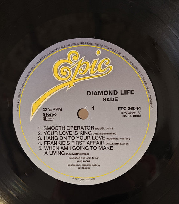 Sade -Diamond Life