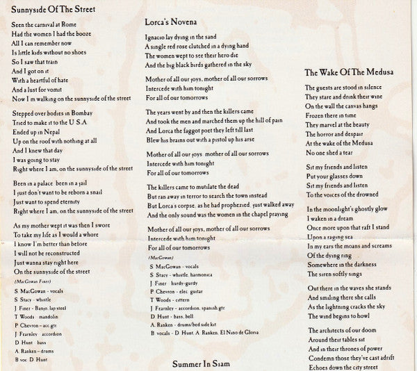 The Pogues -Hell's Ditch