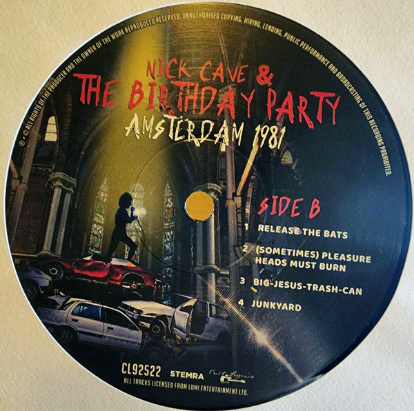 Nick Cave & The Birthday Party* -Amsterdam 1981