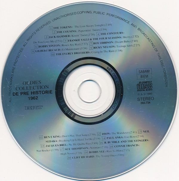 Various -De Pre Historie 200 Original Hits 1960-1969