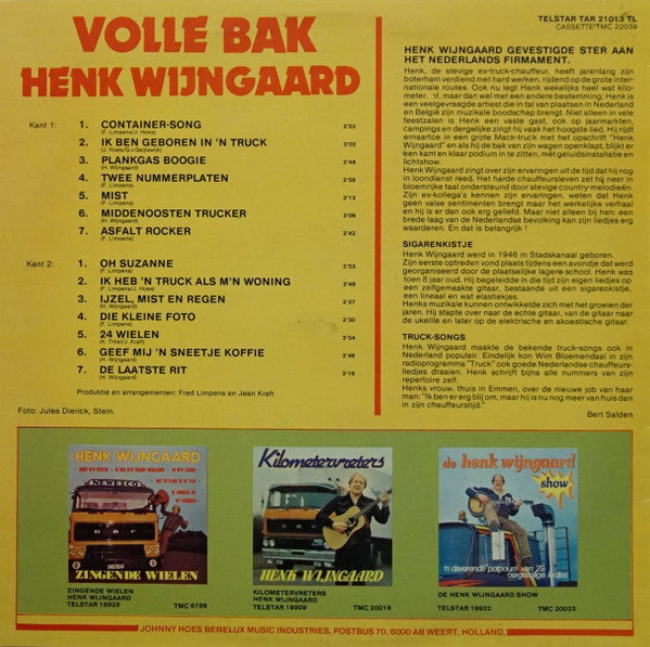 Henk Wijngaard -Volle Bak