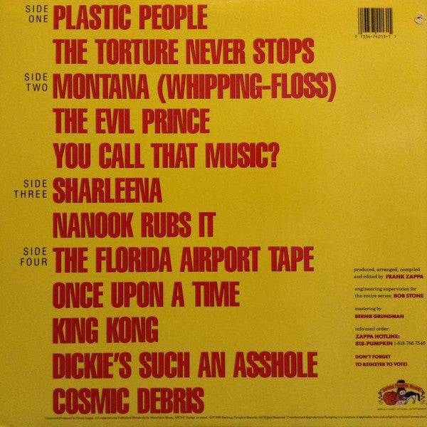 Zappa* - You Can't Do That On Stage Anymore (Sampler)