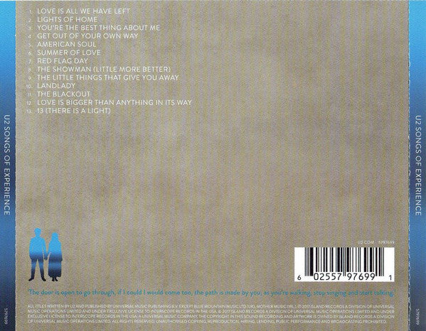 U2 -Songs Of Experience