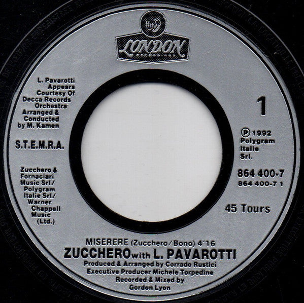 Zucchero And Pavarotti* -Miserere