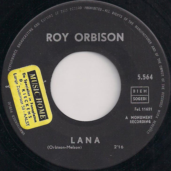 Roy Orbison -Lana