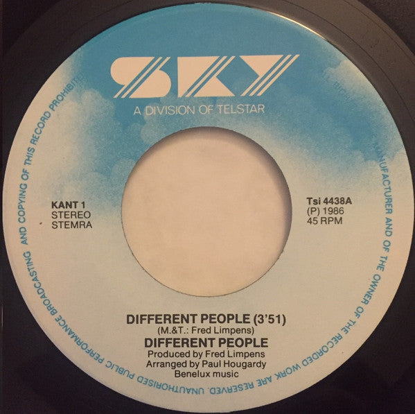 Different People -We Are Different People