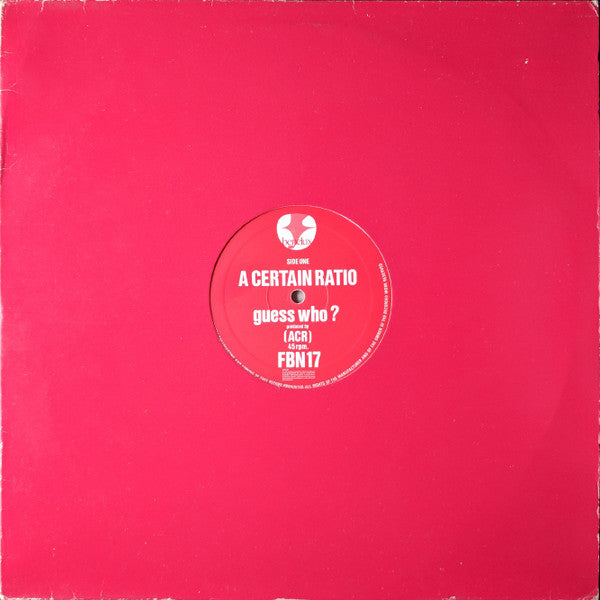 A Certain Ratio - Guess Who?