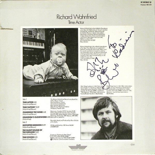 Richard Wahnfried -Time Actor