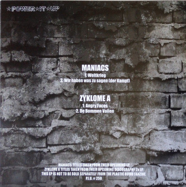 Maniacs (3), Zyklome A - Maniacs / Zyklome A