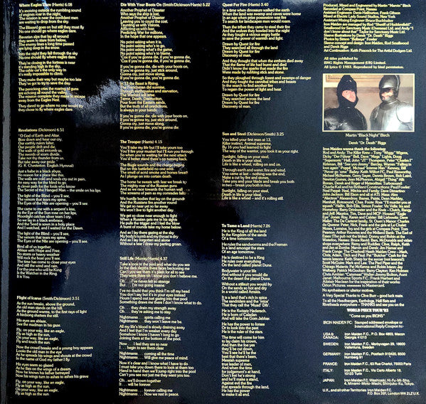 Iron Maiden -Piece Of Mind