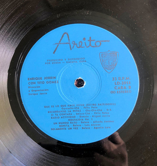 Jorrin Y Su Orquesta*, Tito Gomez -Enrique Jorrin Con Tito Gomez
