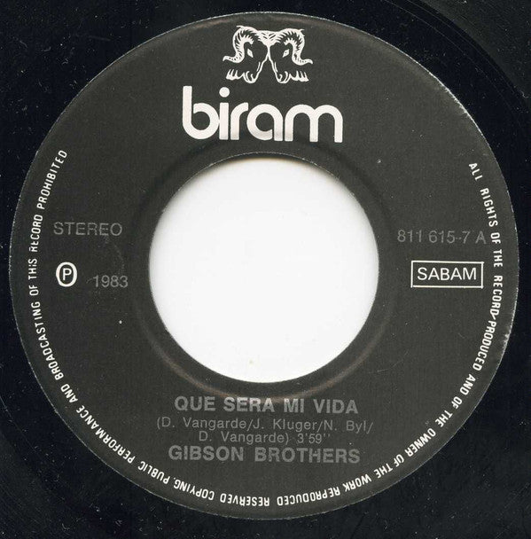 Gibson Brothers -Que Sera Mi Vida / Cuba