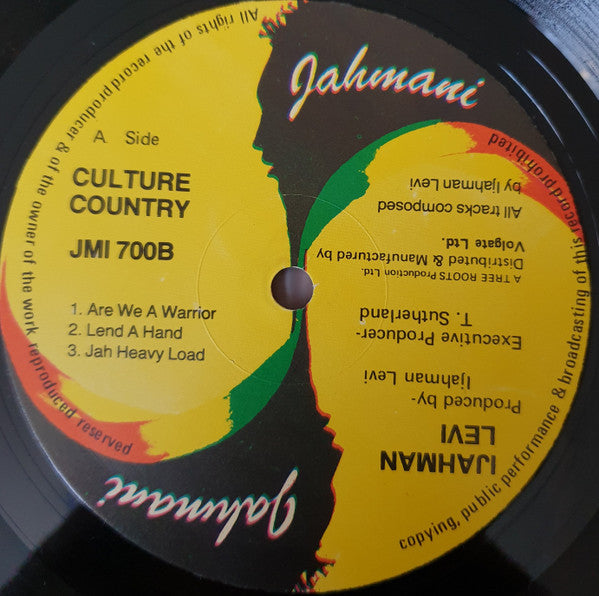 Ijahman Levi -Culture Country