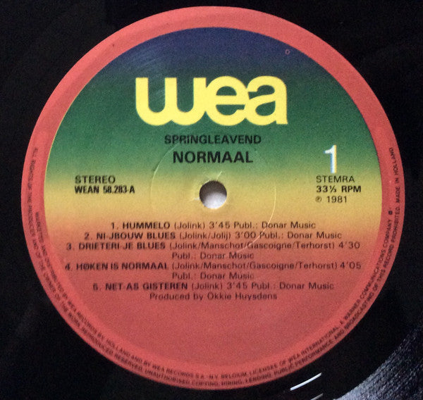 Normaal -Springlèavend