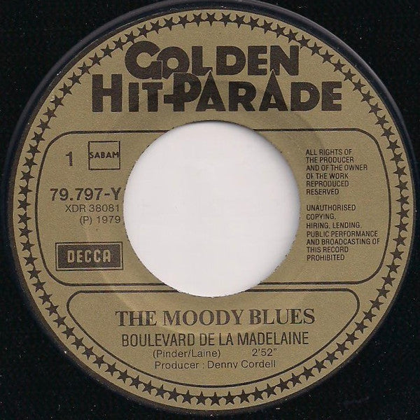 The Moody Blues -Boulevard De La Madelaine