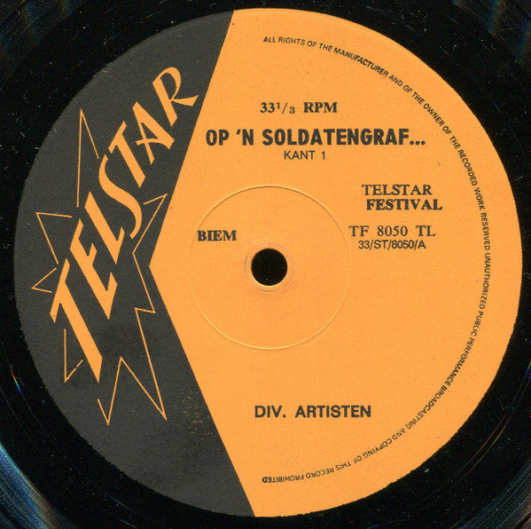 Various - Johnny Hoes Presenteert: Op 'n Soldatengraf