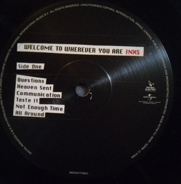 INXS - Welcome To Wherever You Are