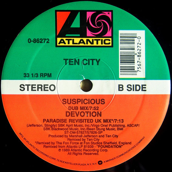 Ten City -Suspicious