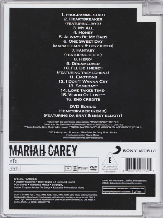 Mariah Carey -#1's