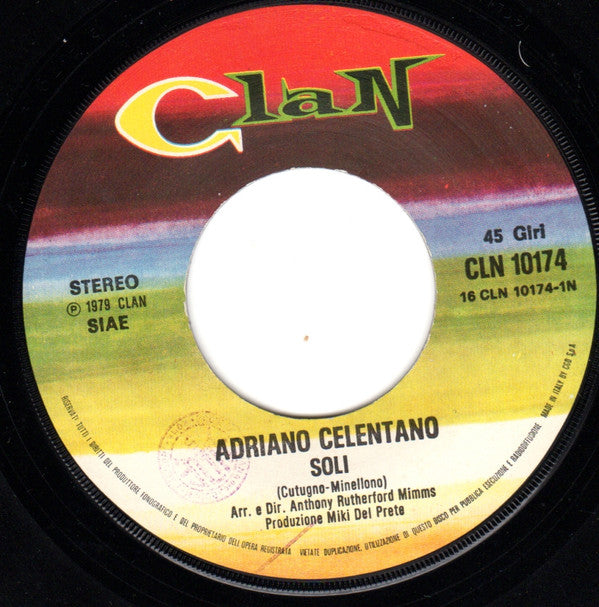 Adriano Celentano -Soli