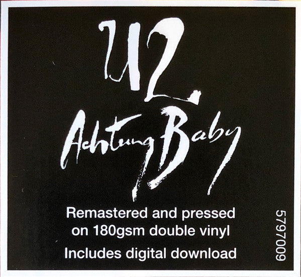 U2 - Achtung Baby