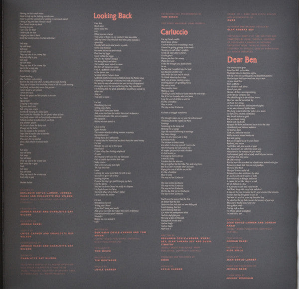 Loyle Carner -Not Waving, But Drowning