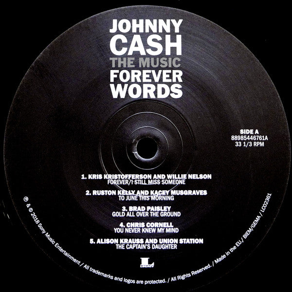 Various -Johnny Cash: Forever Words