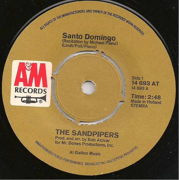 The Sandpipers -Santo Domingo