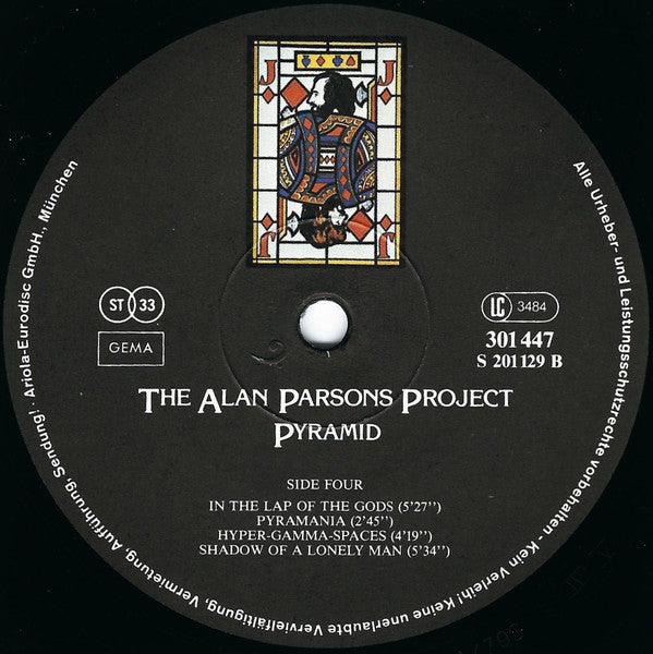 The Alan Parsons Project -I Robot / Pyramid / Eve / The Turn Of A Friendly Card