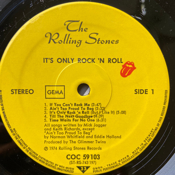 The Rolling Stones - It's Only Rock 'N Roll